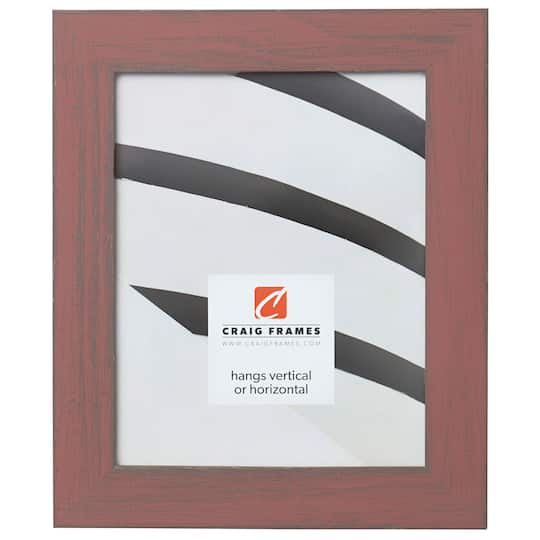 Craig Frames Jasper Faded Red Picture Frame